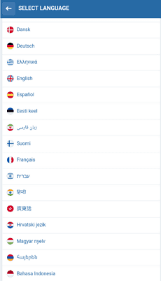 Capture d'écran de l'application 1xbet APK - #6