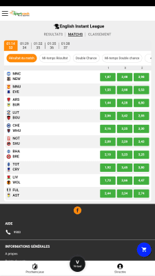 Capture d'écran de l'application Sportcash - #5