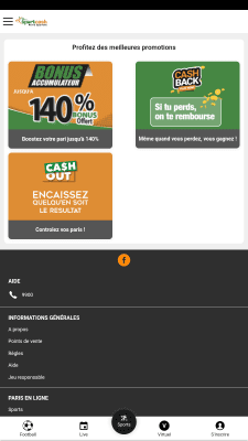 Capture d'écran de l'application Sportcash - #6