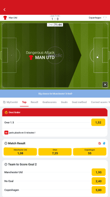 Capture d'écran de l'application Betclic - #7