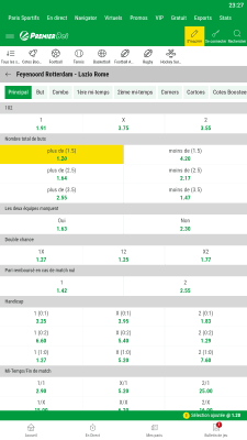 Capture d'écran de l'application PremierBet APK - #3
