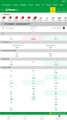 Capture d'écran de l'application PremierBet APK - #4