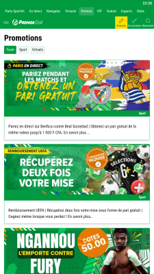 Capture d'écran de l'application PremierBet APK - #6