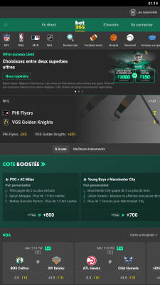 Capture d'écran de l'application Bet365 APK - #1