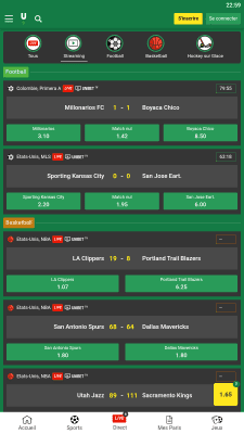 Capture d'écran de l'application Unibet - #5