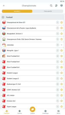 Capture d'écran de l'application Melbet APK - #3