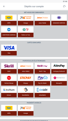 Capture d'écran de l'application 888Starz - #7
