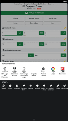 Capture d'écran de l'application Sunubet - #4