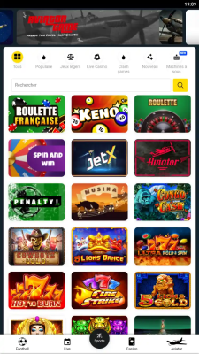 Capture d'écran de l'application Sunubet - #5