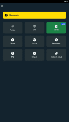 Capture d'écran de l'application Sunubet - #6
