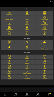 Capture d'écran de l'application Bwinners - #4