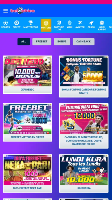 Capture d'écran de l'application Bet223 - #7