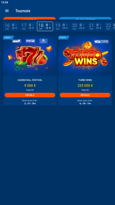 Capture d'écran de l'application Mostbet - #2