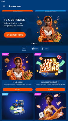 Capture d'écran de l'application Mostbet - #3