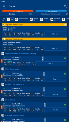 Capture d'écran de l'application Mostbet - #4