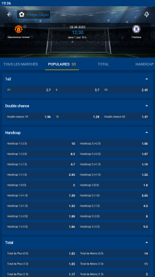Capture d'écran de l'application Mostbet - #5