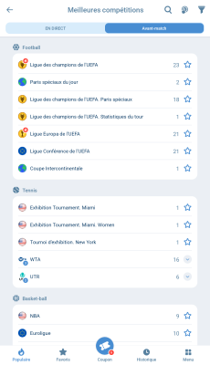 Capture d'écran de l'application 1xbet - #2
