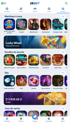 Capture d'écran de l'application 1xbet - #8