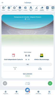 Capture d'écran de l'application 1xbet - #9