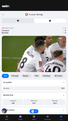 Capture d'écran de l'application 1Win - #7