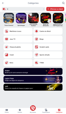 Capture d'écran de l'application 888Starz - #6