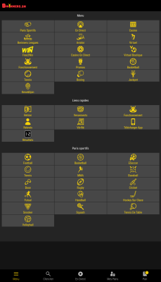 Capture d'écran de l'application Bwinners - #3