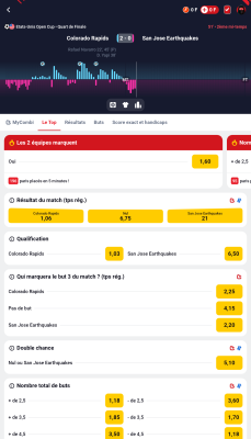 Capture d'écran de l'application Betclic - #4