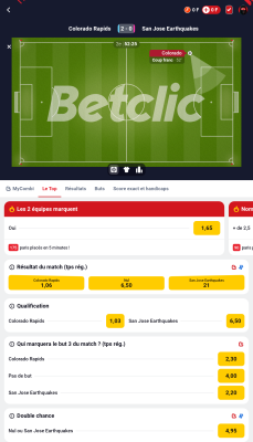 Capture d'écran de l'application Betclic - #5