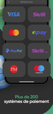 Capture d'écran de l'application BetWinner - #5